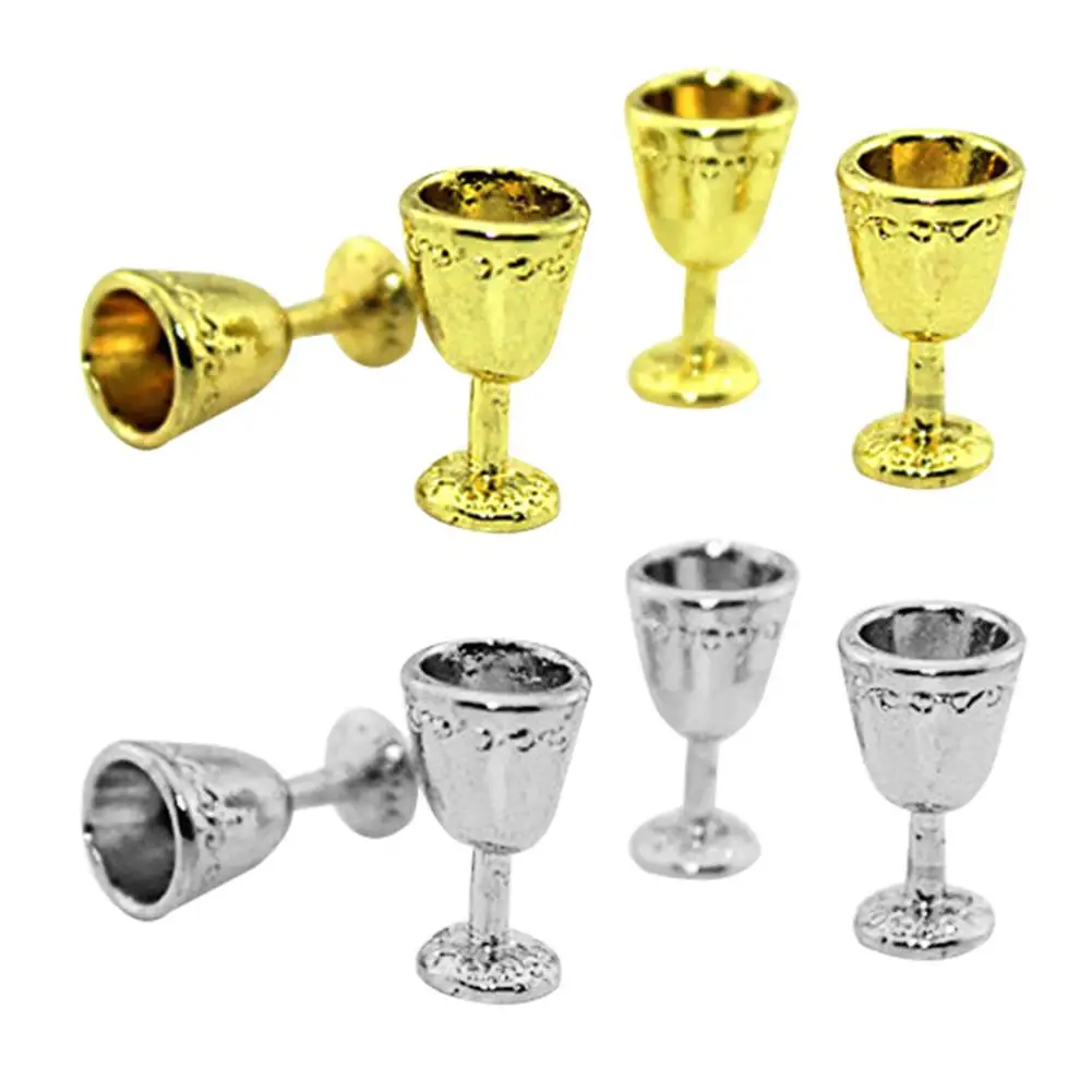 New 4Pcs Mini Lovely Wine Cup Alloy Model Toy Dollhouse Miniature Decor Accessories
New 4Pcs Mini Lovely Wine Cup Alloy Model Toy Dollhouse Miniature Decor Accessories