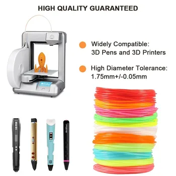 10 Meter PLA 1.75mm Filament Printing Materials Plastic For 3D Printer Extruder Pen Accessories Black White Red Colorful Rainbow
10 Meter PLA 1.75mm Filament Printing Materials Plastic For 3D Printer Extruder Pen Accessories Black White Red Colorful Rainbow