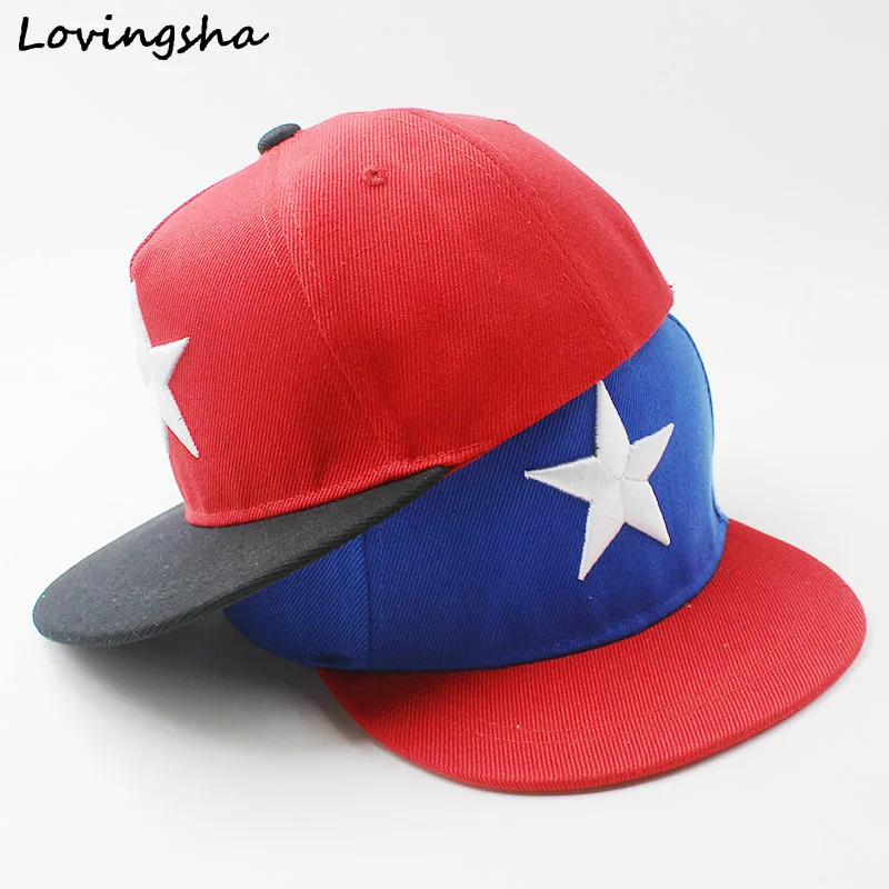 LOVINGSHA Fashion Boy Baseball Caps Big Star Design 3-8 Years Old Kid Snapback Caps High Qaulity Adjustable Cap For Girl CC087
LOVINGSHA Fashion Boy Baseball Caps Big Star Design 3-8 Years Old Kid Snapback Caps High Qaulity Adjustable Cap For Girl CC087