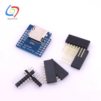 EYEWINK 10PCS/LOT Micro SD Card Shield IoT Wireless Control for D1 Mini ESP8266 WiFi WeMos Module
EYEWINK 10PCS/LOT Micro SD Card Shield IoT Wireless Control for D1 Mini ESP8266 WiFi WeMos Module