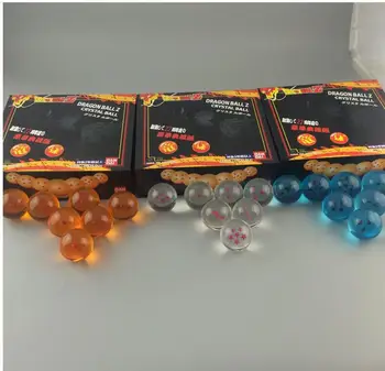 Dragon Ball Z 30 set 4 CM DragonBall 7 Sterren Blue Crystal Ball Set van 7 stks Dragon Ball Z Ballen Complete Set Nieuwe In Doos
Dragon Ball Z 30 set 4 CM DragonBall 7 Sterren Blue Crystal Ball Set van 7 stks Dragon Ball Z Ballen Complete Set Nieuwe In Doos