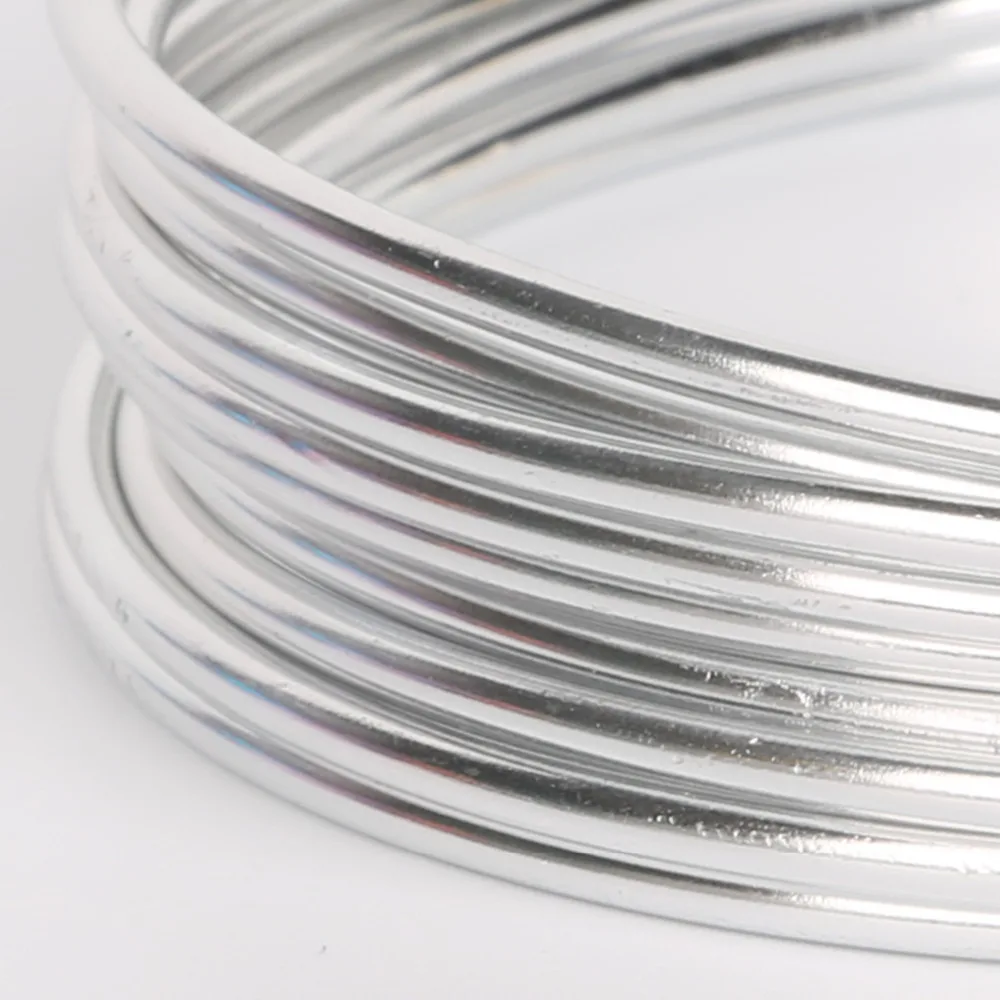 Алюминиевая проволока серебряного цвета для изготовления ювелирных изделий