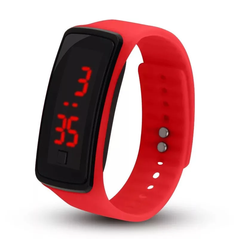 Red Adjustable Digital Watches LED Digital Display Bracelet Watch Children Students Womens Wrist Watch Unisex KIds Sports
Red Adjustable Digital Watches LED Digital Display Bracelet Watch Children Students Womens Wrist Watch Unisex KIds Sports