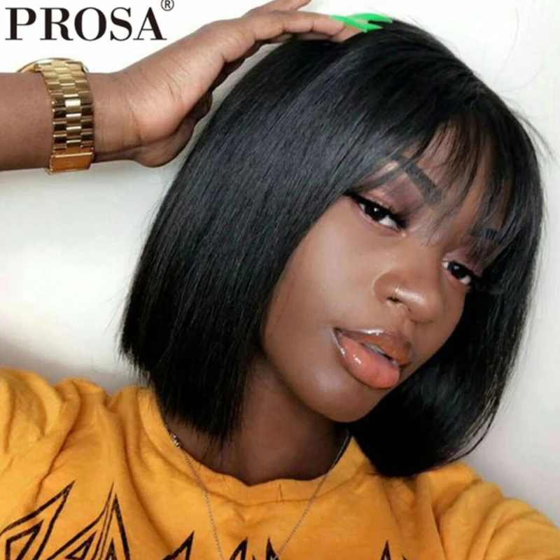 250 Density Bob Wig Straight Bob Lace Front Wigs With Bangs Brazilian Lace Front Human Hair Bob Wigs For Women Black Remy
250 Density Bob Wig Straight Bob Lace Front Wigs With Bangs Brazilian Lace Front Human Hair Bob Wigs For Women Black Remy