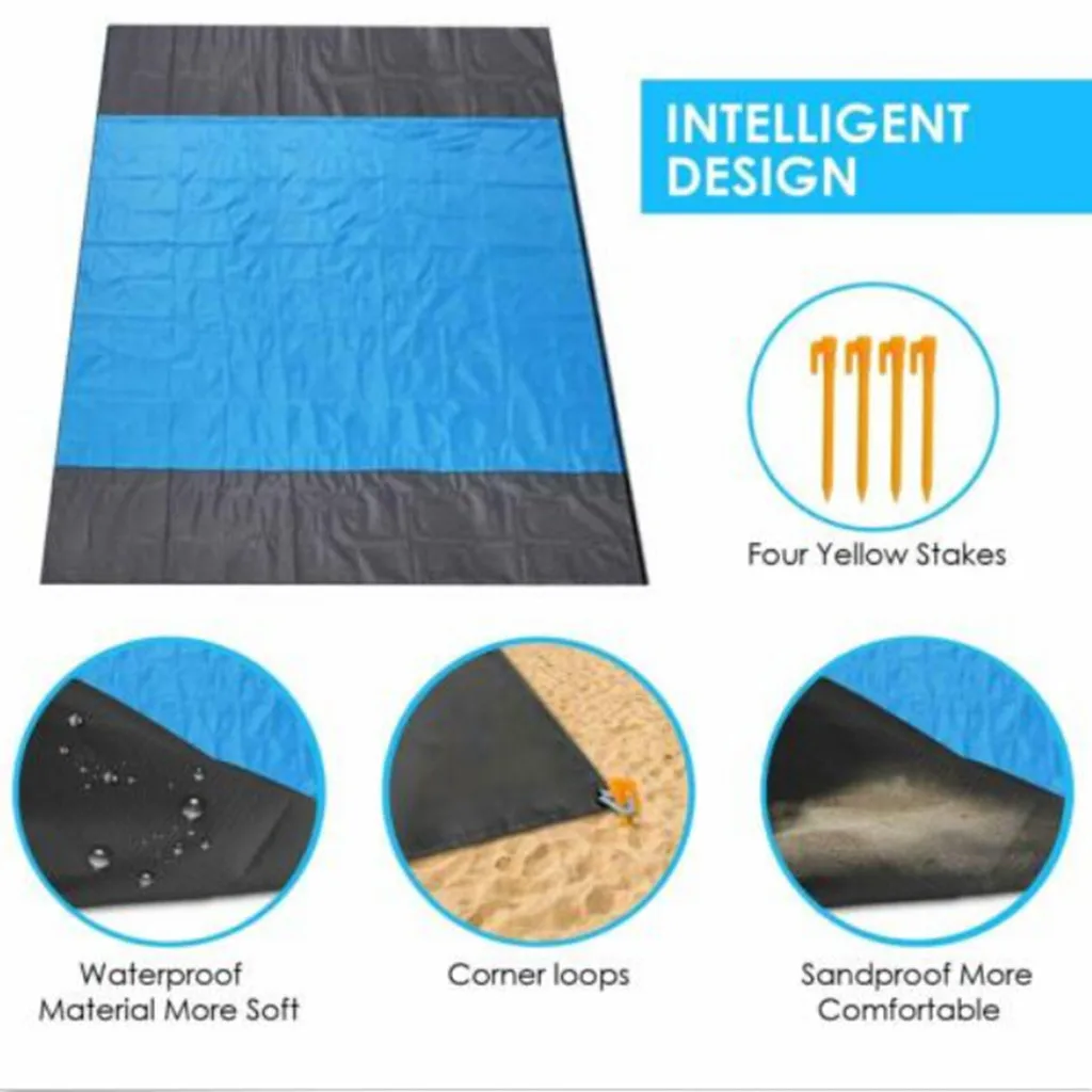 2019 Lightweight Extra Large Waterproof Sand Free Beach Mat Outdoor Picnic Blanket Rug Sandless Mattress Pad Beach Mat Blanket
2019 Lightweight Extra Large Waterproof Sand Free Beach Mat Outdoor Picnic Blanket Rug Sandless Mattress Pad Beach Mat Blanket