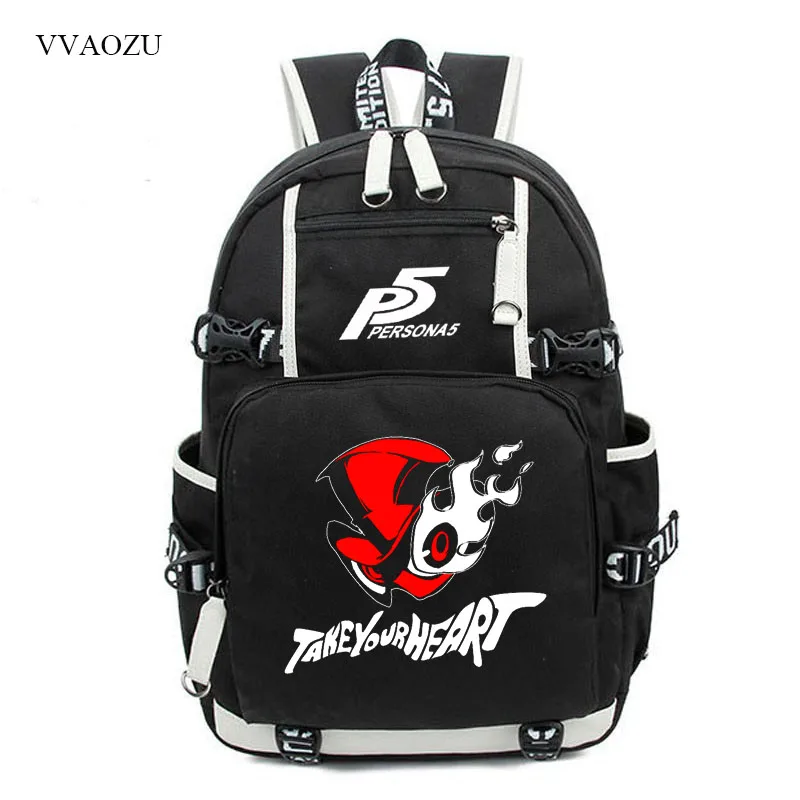 Persona 5 Vintage Canvas Backpack Large Capacity Travel School Bag Women Men College Bookbags Knapsack Backpacks for Students
Persona 5 Vintage Canvas Backpack Large Capacity Travel School Bag Women Men College Bookbags Knapsack Backpacks for Students