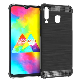 10PCS/LOT.Shock Absorption Cover Soft TPU Anti Scratch Carbon Fiber Design Back Case for Samsung Galaxy M30
10PCS/LOT.Shock Absorption Cover Soft TPU Anti Scratch Carbon Fiber Design Back Case for Samsung Galaxy M30