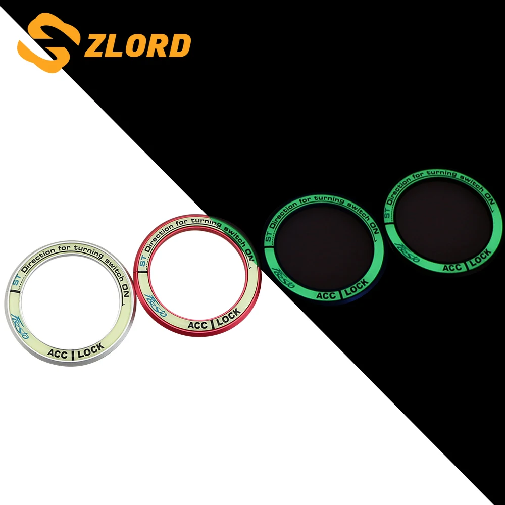 Zlord Luminous Car Interior Ignition Key Ring Decoration Cover Stickers for Ford New Fiesta MK7 2009 - 2016 Accessories
Zlord Luminous Car Interior Ignition Key Ring Decoration Cover Stickers for Ford New Fiesta MK7 2009 - 2016 Accessories