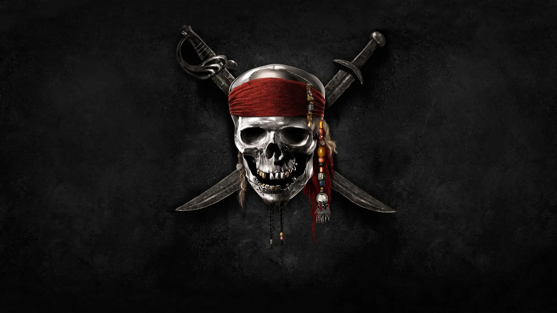

Фон для фотосъемки с изображением пиратов Карибского моря скелета человека