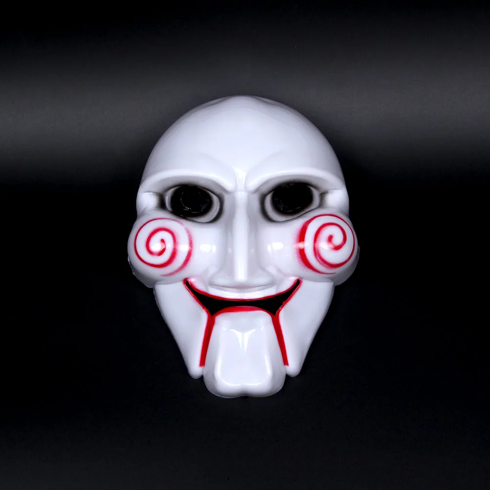 1Pcs SAW Mask Anonymous Guy Halloween Mask Masquerade Chainsaw Massacre Full Face Mask Adult Party Masks Mascara de Halloween
1Pcs SAW Mask Anonymous Guy Halloween Mask Masquerade Chainsaw Massacre Full Face Mask Adult Party Masks Mascara de Halloween