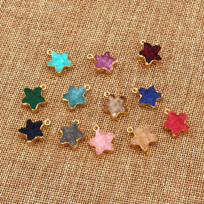 12colors 2pcs Small Star Resin Earrings Bracelet Charms Necklace Pendant Jewelry Findings Women Pentagramme Base Accessories
12colors 2pcs Small Star Resin Earrings Bracelet Charms Necklace Pendant Jewelry Findings Women Pentagramme Base Accessories