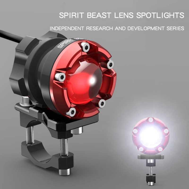 SPIRIT BEAST Motorcycle Decorative Lighting Accessories Headlight 48V Headlamps LED Super Bright Auxiliary Light Motor Parts
SPIRIT BEAST Motorcycle Decorative Lighting Accessories Headlight 48V Headlamps LED Super Bright Auxiliary Light Motor Parts