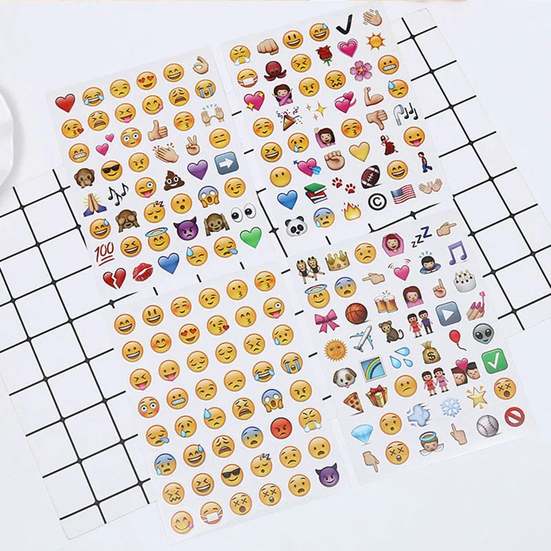 4sheets/Lot Emoji Sticker Classic Smiley Face Stickers Baby Home Decoration Birthday Gift Scrapbooking Notebook Emoji Sticker
4sheets/Lot Emoji Sticker Classic Smiley Face Stickers Baby Home Decoration Birthday Gift Scrapbooking Notebook Emoji Sticker