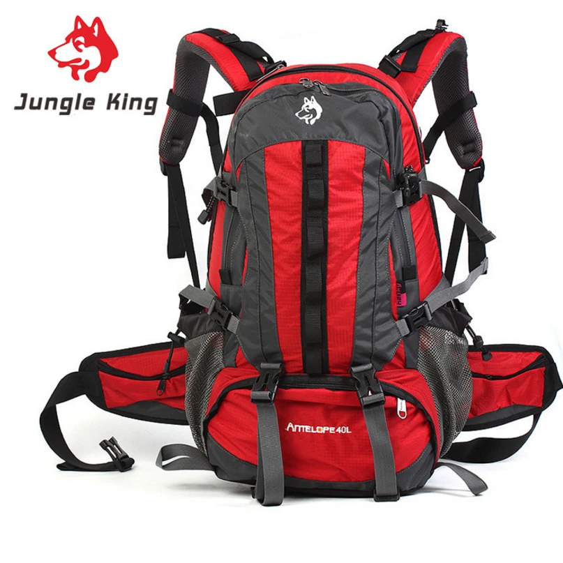 JUNGLE KING Outdoor mountaineering bag for men and women high end outdoor camping backpack hot medium package 40L wholesale
JUNGLE KING Outdoor mountaineering bag for men and women high end outdoor camping backpack hot medium package 40L wholesale