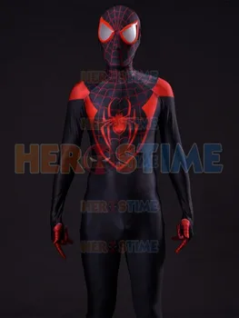 3D Printing Spiderman Costume Ultimate Miles Morales Spider-Man Fullbody Suit Halloween Zentai Bodysuit
3D Printing Spiderman Costume Ultimate Miles Morales Spider-Man Fullbody Suit Halloween Zentai Bodysuit
