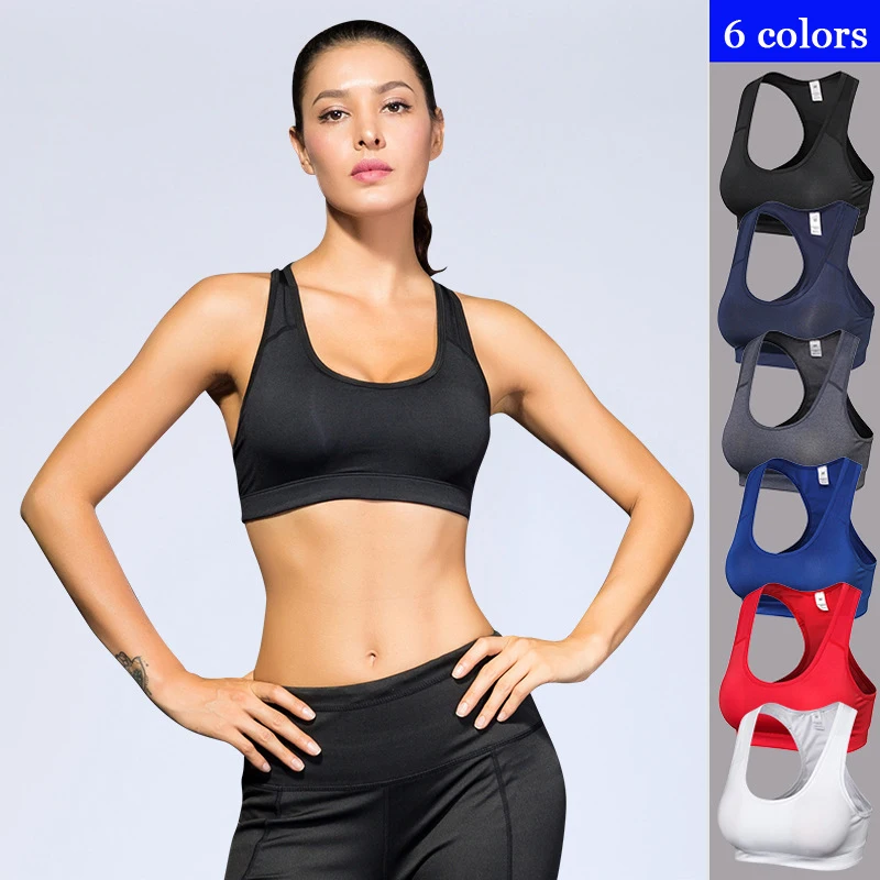 Women Sport Bra Top Black Padded Yoga Fitness Sports Top Female Sport Yoga Bra Push Up Sports Bra No Rims
Women Sport Bra Top Black Padded Yoga Fitness Sports Top Female Sport Yoga Bra Push Up Sports Bra No Rims