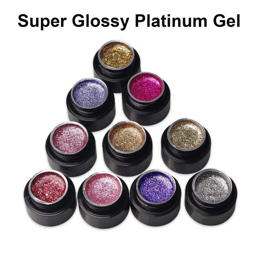 Platinum Gel Nail Polish Set 11 Colors Soak Off UV LED Glitter Gel Nail Varnish Kit Excellent Super Liquid Foil
Platinum Gel Nail Polish Set 11 Colors Soak Off UV LED Glitter Gel Nail Varnish Kit Excellent Super Liquid Foil
