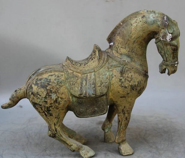 JP S0524 13" Chinese Bronze Folk success animal Zodiac Year Tang Horse Statue sculpture
JP S0524 13" Chinese Bronze Folk success animal Zodiac Year Tang Horse Statue sculpture