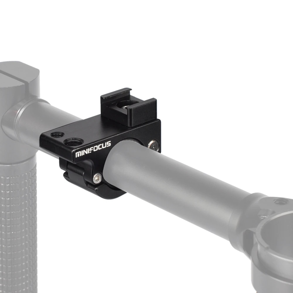 Quick Release Clamp Monitor Mount Holder 22mm Diameter Compatible for Zhiyun Crane 2 Dual Handle, with 1/4" 3/8" Screw Cold Shoe
Quick Release Clamp Monitor Mount Holder 22mm Diameter Compatible for Zhiyun Crane 2 Dual Handle, with 1/4" 3/8" Screw Cold Shoe