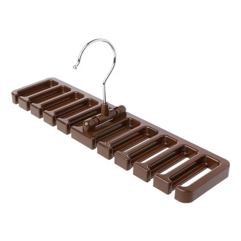 DIY Tie Belt Storage Rack Organizer Space Saver Tops Bra Rotating Hanger Holder Home 3 Color