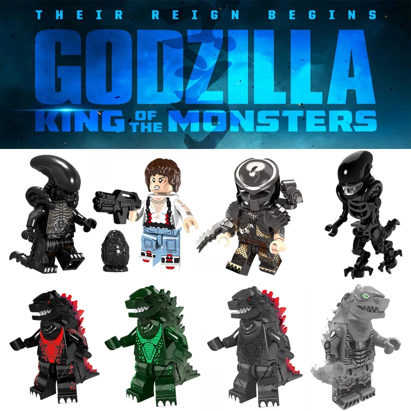 Alien Predator Monster Movie Figures Toy Story Horror Ripley Series Voltron Beast Model Building Blocks Bricks Toys for children
Alien Predator Monster Movie Figures Toy Story Horror Ripley Series Voltron Beast Model Building Blocks Bricks Toys for children