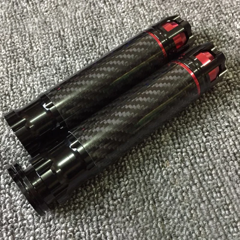 Ручки для мотоцикла 22 мм 7/8 дюйма ручки из алюминиевого сплава углеродного