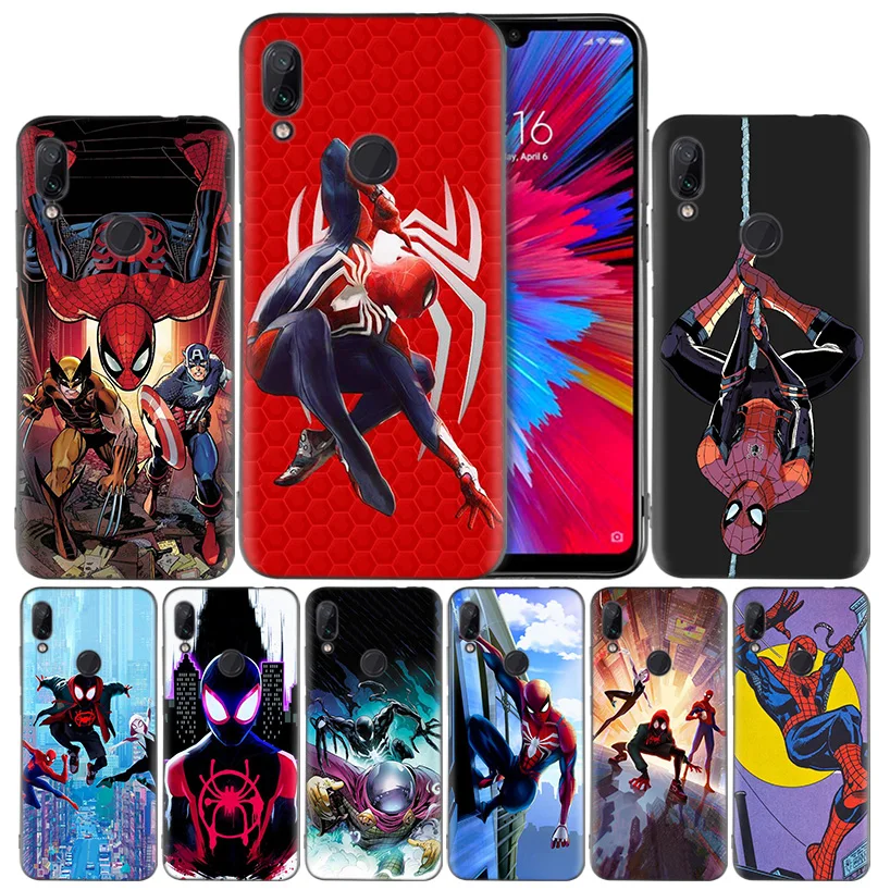 Spider Man Marvel Silicone Case Cover for Xiaomi Mi 9 8 Play A1 A2 Redmi Note 7 6 6A 5 Plus S2 GO Lite Pro Pocophone F1
Spider Man Marvel Silicone Case Cover for Xiaomi Mi 9 8 Play A1 A2 Redmi Note 7 6 6A 5 Plus S2 GO Lite Pro Pocophone F1