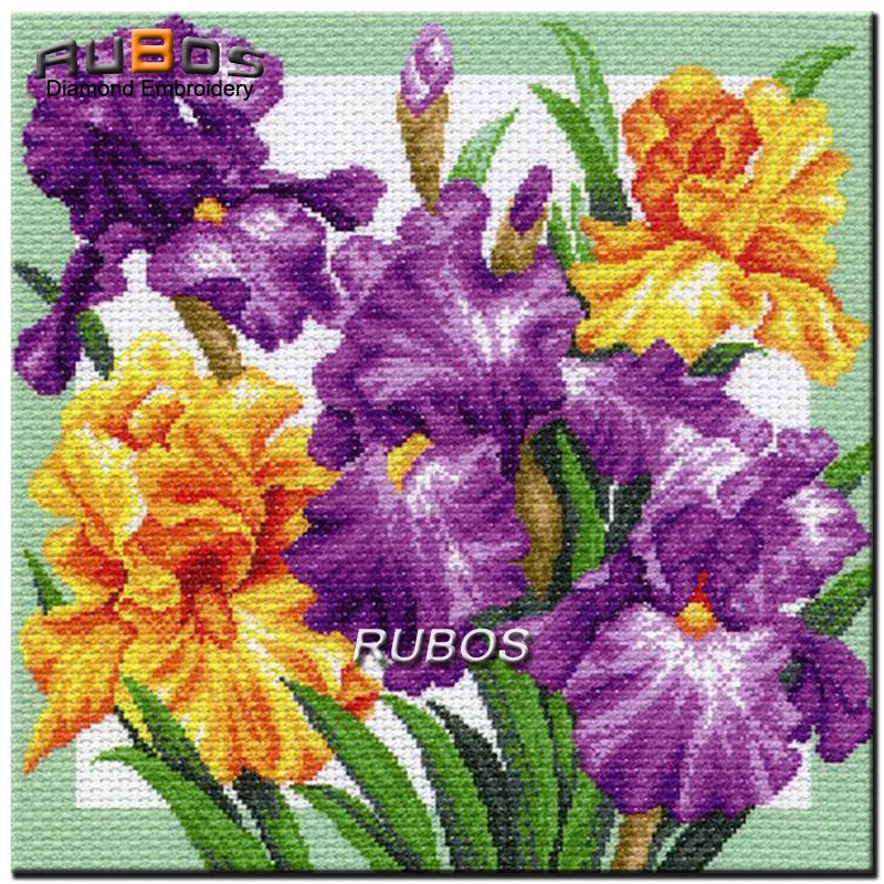 RUBOS DIY 5D diamond painting Irises Floral diamond embroidery picture by rhinestone 3D full round embroidered with rhinestone
RUBOS DIY 5D diamond painting Irises Floral diamond embroidery picture by rhinestone 3D full round embroidered with rhinestone