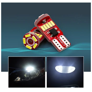 2 PCS 12V LED W5W Canbus T10 Light Bulbs Car Parking Lights Clearance Lamp 194 White 4014 15 SMD Auto Door Trunk Dome LED Bulb
2 PCS 12V LED W5W Canbus T10 Light Bulbs Car Parking Lights Clearance Lamp 194 White 4014 15 SMD Auto Door Trunk Dome LED Bulb