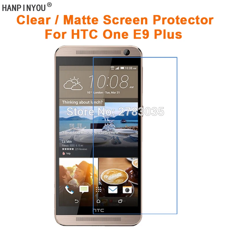 New HD Clear / Anti-Glare Matte Screen Protector For HTC One E9 Plus E9+ 5.5" Protective Film Guard (Not Tempered Glass)
New HD Clear / Anti-Glare Matte Screen Protector For HTC One E9 Plus E9+ 5.5" Protective Film Guard (Not Tempered Glass)