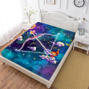 Twelve Constellations Bed Sheet Colorful Cartoon Fitted Sheet Dreamlike Galaxy Bedding Deep Pocket Sheet Kids Bedclothes D25
Twelve Constellations Bed Sheet Colorful Cartoon Fitted Sheet Dreamlike Galaxy Bedding Deep Pocket Sheet Kids Bedclothes D25