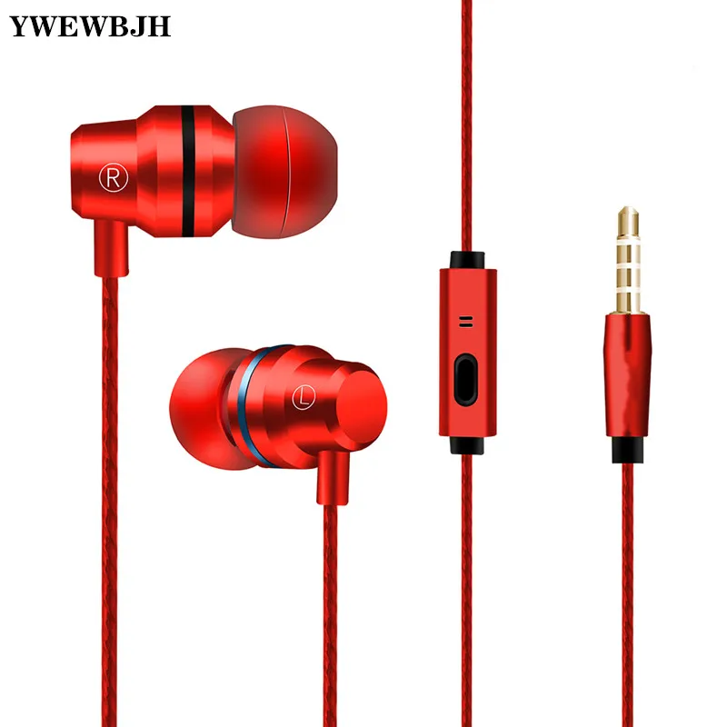 YWEWBJH Sport Headsets Bass Wired In Ear Phones Key control Headphone Head phones with Mic Music Earphones for mobile Phone PC
YWEWBJH Sport Headsets Bass Wired In Ear Phones Key control Headphone Head phones with Mic Music Earphones for mobile Phone PC