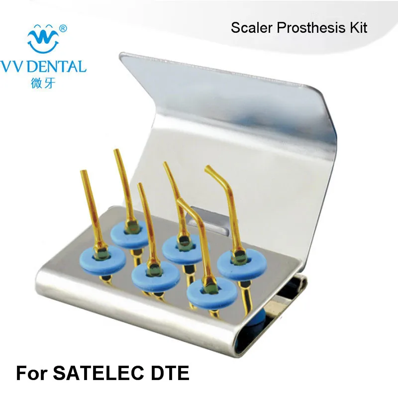 2 SETS SPRKG DENTAL Prosthesis Kit to remove crown and dental cosmetics COMPATIBLE WITH WOODPECKER DTE SATELEC GNATUS SCALER
2 SETS SPRKG DENTAL Prosthesis Kit to remove crown and dental cosmetics COMPATIBLE WITH WOODPECKER DTE SATELEC GNATUS SCALER
