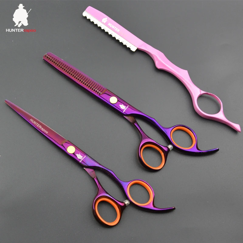 30% Off 6'' inch Hair Scissors Set HT9162 Purple Hair Razor Thinning Scissor Beauty Barber Cutting Shears Hair clipper Trimmer
30% Off 6'' inch Hair Scissors Set HT9162 Purple Hair Razor Thinning Scissor Beauty Barber Cutting Shears Hair clipper Trimmer