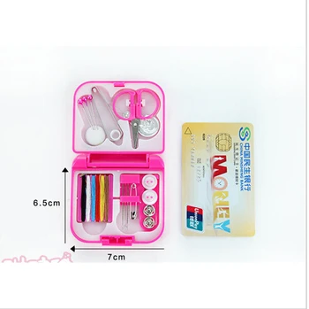 100pcs Portable Travel Sewing Kits Box Needle Threads Scissor Thimble Home Tools
100pcs Portable Travel Sewing Kits Box Needle Threads Scissor Thimble Home Tools