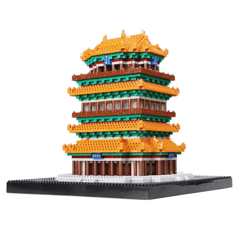 Balody 16078 Mini Blocks Chinese Style Architecture Guanque Tower Building Nano Blocks educational Bricks for Kids Toy Xmas Gift
Balody 16078 Mini Blocks Chinese Style Architecture Guanque Tower Building Nano Blocks educational Bricks for Kids Toy Xmas Gift