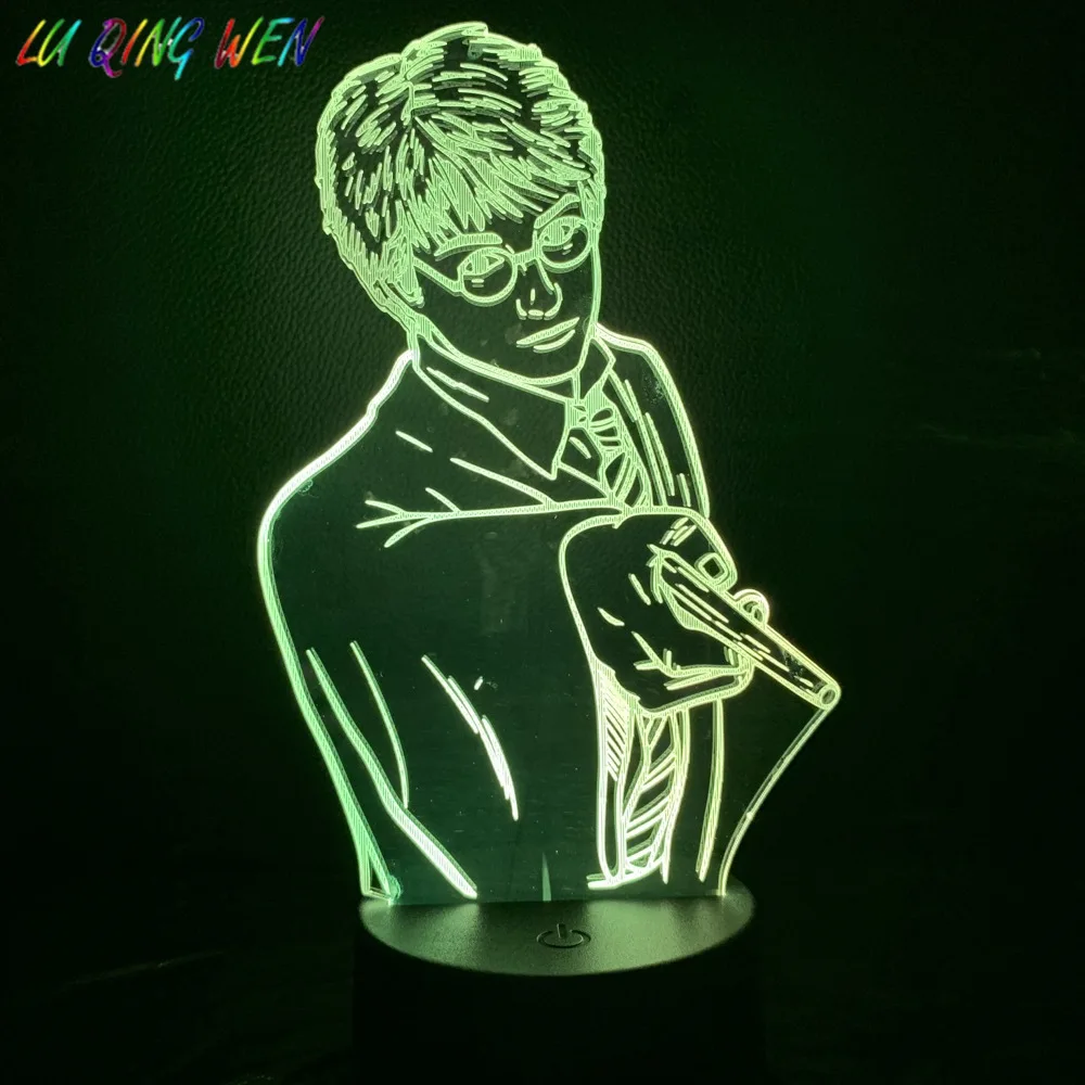 Cool Kids Led Night Light Harry Potter Figure Nightlight for Child Bed Room Battery Powered Color Changing Led Night Lamp Gift
Cool Kids Led Night Light Harry Potter Figure Nightlight for Child Bed Room Battery Powered Color Changing Led Night Lamp Gift