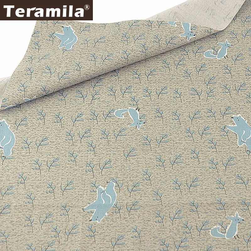 Teramila New 100% Cotton Twill Fabric Quilting Grey Tecido Sewing Patchwork Telas DIY Tissus Au Metre Antarctic Bear Style
Teramila New 100% Cotton Twill Fabric Quilting Grey Tecido Sewing Patchwork Telas DIY Tissus Au Metre Antarctic Bear Style