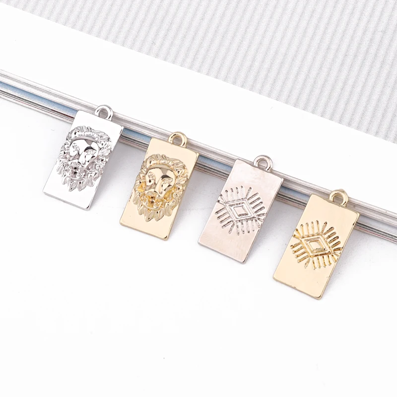5pcs 10*20mm Metal Sun Eye Lion Alloy Charms For DIY Pendant Findings Punk Earrings Necklace Bracelet Charm Accessory C520 | Украшения и