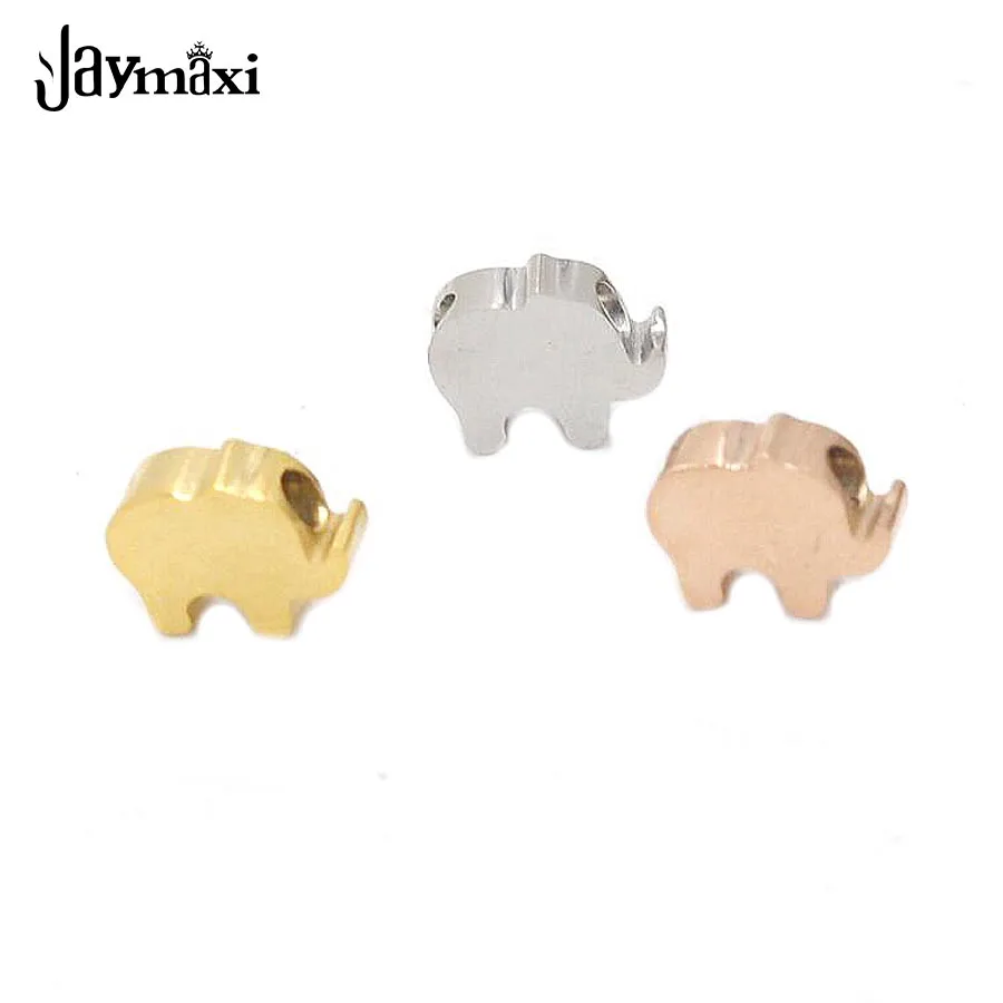 Jaymaxi Mirror Polished Elephant Charms Stainless Steel 1.8mm Small Hole Bead Animal For DIY Jewelry Making 3*8mm 20piece/lot
Jaymaxi Mirror Polished Elephant Charms Stainless Steel 1.8mm Small Hole Bead Animal For DIY Jewelry Making 3*8mm 20piece/lot