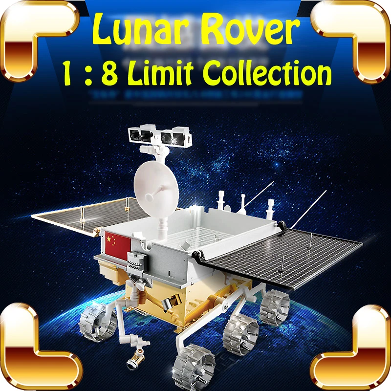 Limited Version Gift YUTU Lunar Rover 1/8 Big Astronautic Model Moon Car Simulation Collection Metal Detect Machine Alloy Toys
Limited Version Gift YUTU Lunar Rover 1/8 Big Astronautic Model Moon Car Simulation Collection Metal Detect Machine Alloy Toys