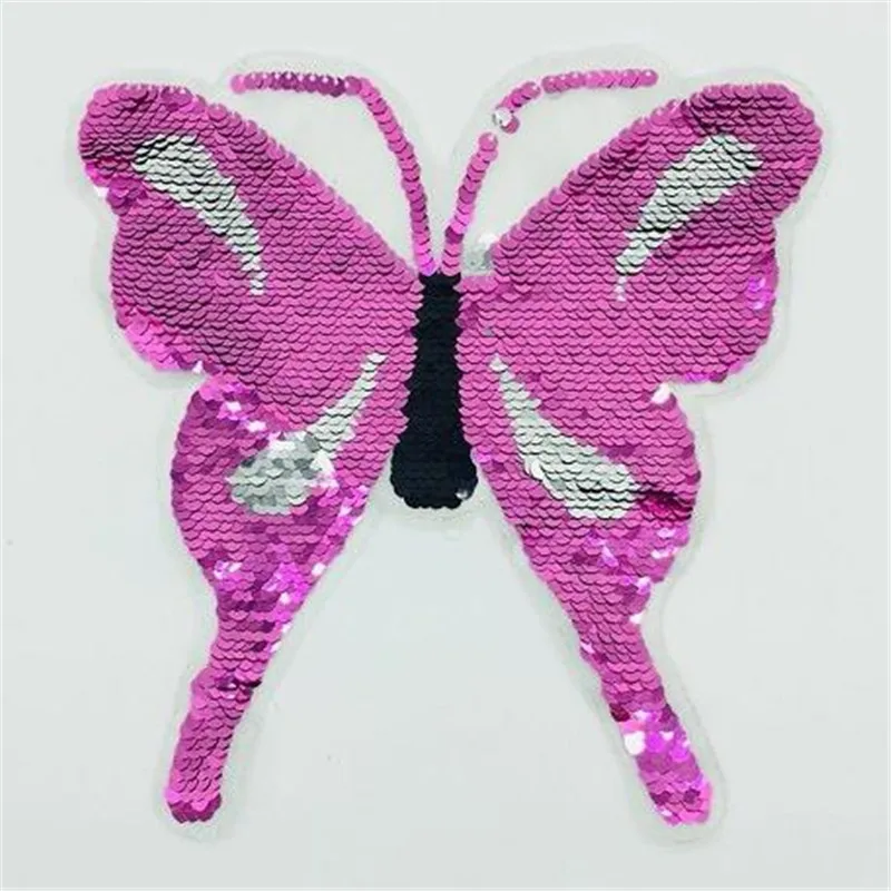 Clothing women Sequin patches Reversible change color Cute butterfly Up and Down Flip Patch for clothes stranger things Stickers
Clothing women Sequin patches Reversible change color Cute butterfly Up and Down Flip Patch for clothes stranger things Stickers