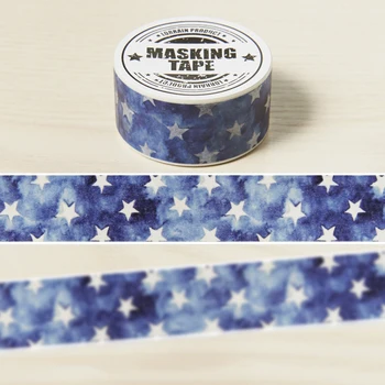 washi paper tape Self-restraint paper tape diy blue 20mmx10m wrapping labeling diary decor blue stars masking tape
washi paper tape Self-restraint paper tape diy blue 20mmx10m wrapping labeling diary decor blue stars masking tape