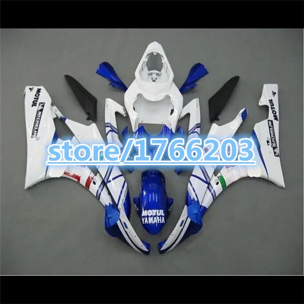 Injection 100%NEW Blue white fairing kit for YZF-R6 06-07 YZF R6 06 07 YZF 600 R6 2006 2007 fairing par Ning
Injection 100%NEW Blue white fairing kit for YZF-R6 06-07 YZF R6 06 07 YZF 600 R6 2006 2007 fairing par Ning