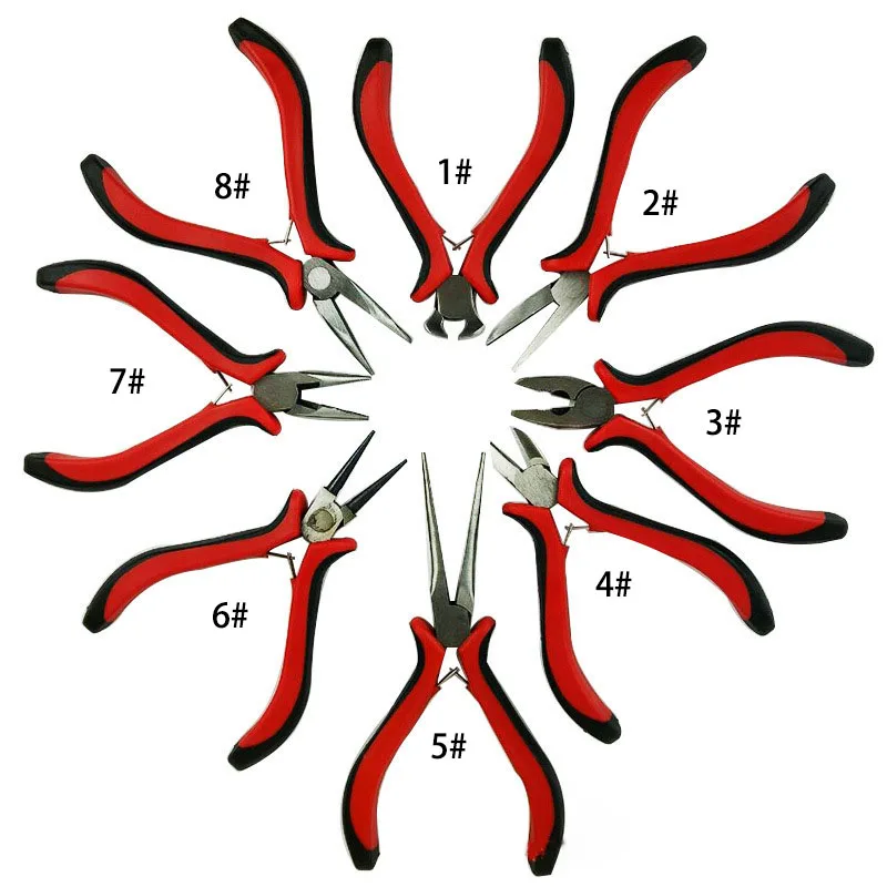 Multiple Models Mini Pliers Diagnoal Pliers Cutter DIY Tool Insulated Plier Cutting Clamping Stripping
Multiple Models Mini Pliers Diagnoal Pliers Cutter DIY Tool Insulated Plier Cutting Clamping Stripping