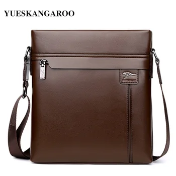 KANGAROO New Luxury Brand Men Bag Leather Shoulder Crossbody Bag For Men Messenger Bag Black Brown Male Business Briefcase
KANGAROO New Luxury Brand Men Bag Leather Shoulder Crossbody Bag For Men Messenger Bag Black Brown Male Business Briefcase