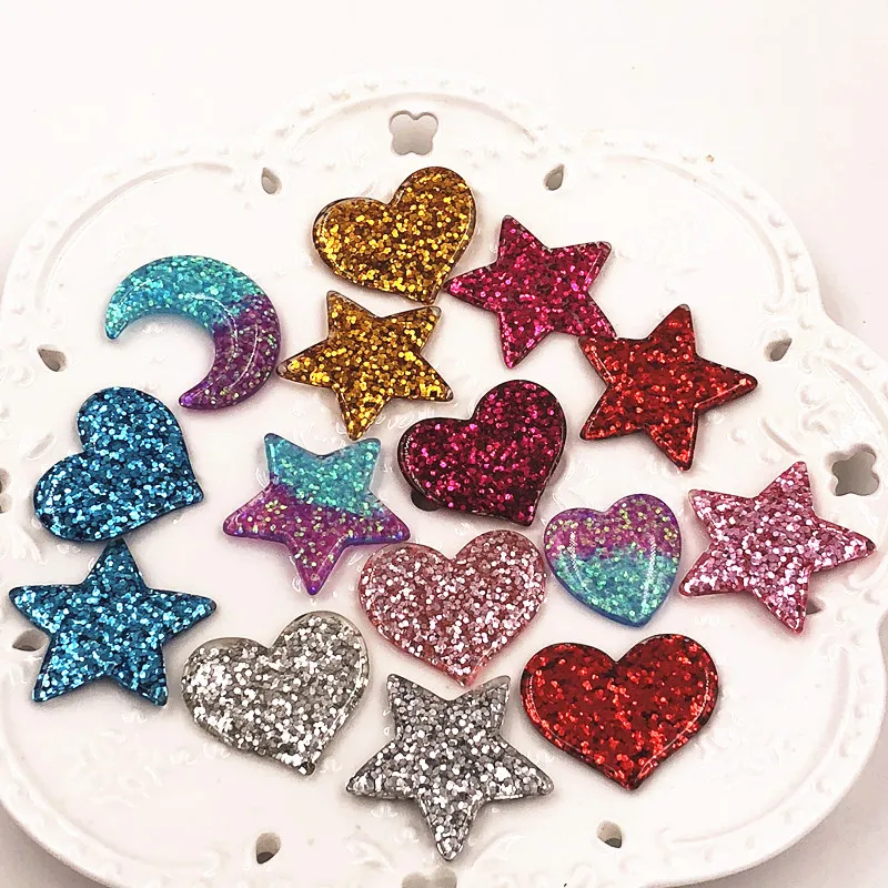 15Pcs Heart Star Moon Resin Beads Decoration Crafts Flatback Cabochon Scrapbooking Fit Phone Embellishments Diy Charms
15Pcs Heart Star Moon Resin Beads Decoration Crafts Flatback Cabochon Scrapbooking Fit Phone Embellishments Diy Charms