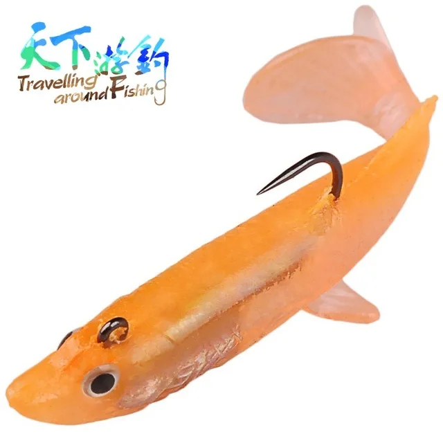 5pcs/Lot 7cm/6.6g Soft Silicone Bait Pesca Iscas Artificiais Carp Fishing Lure With Trble Hooks Fly Fishing Lures Peche Tackle
5pcs/Lot 7cm/6.6g Soft Silicone Bait Pesca Iscas Artificiais Carp Fishing Lure With Trble Hooks Fly Fishing Lures Peche Tackle
