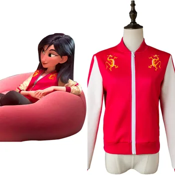 Halloween Ralph Breaks the Internet: Wreck-It Ralph 2 Cosplay Costume Jacket Princess Mulan Zipper Jacket Coat
Halloween Ralph Breaks the Internet: Wreck-It Ralph 2 Cosplay Costume Jacket Princess Mulan Zipper Jacket Coat