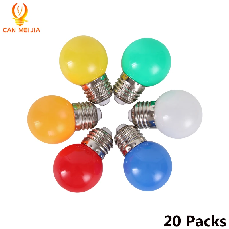 20pcs E27 Led Bulb Light Lampara 3W 220V Colorful RGB Bombillas SMD 2835 Globe Lamp flashlight Home decoration Energy Saving
20pcs E27 Led Bulb Light Lampara 3W 220V Colorful RGB Bombillas SMD 2835 Globe Lamp flashlight Home decoration Energy Saving